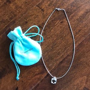 Authentic Tiffany cross pendant